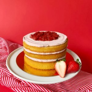 Torta Yogur de fresa