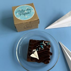 Brownie con ganache Día del Padre